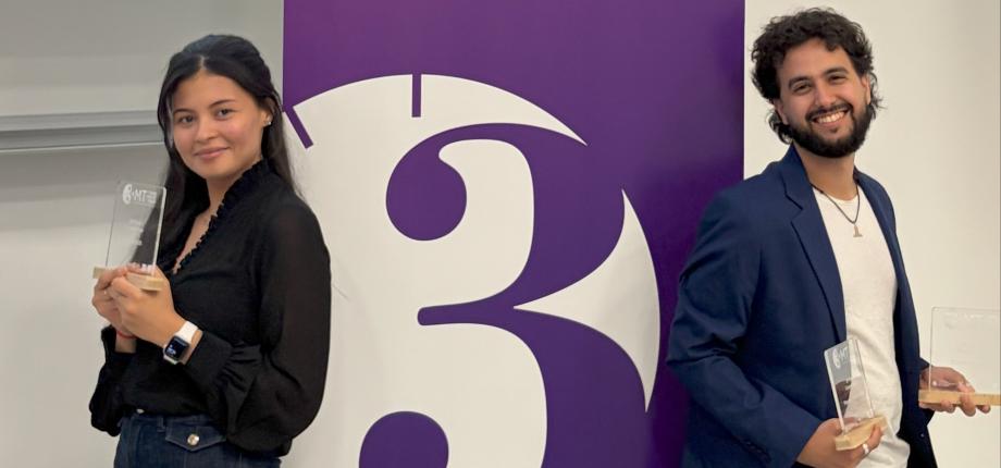 Safa Gharbi and Juan Lorenzo Santana Gonzalez win the 2026 IP Paris 3MT® Competition