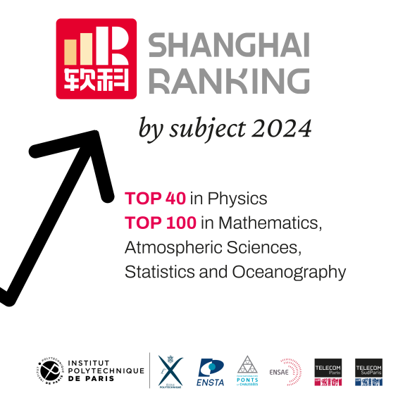 IP Paris Strengthens Global Standing in Shanghai Subject Rankings 2024