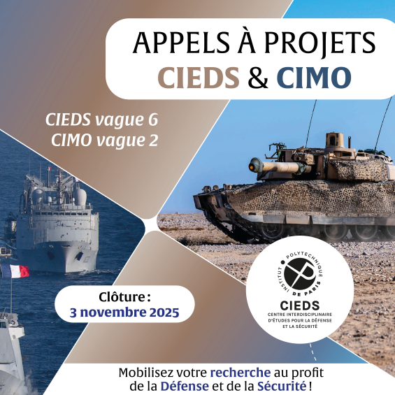 Appels à projets CIEDS & CIMO 2026 : mobilisez votre recherche pour la Défense et la Sécurité !