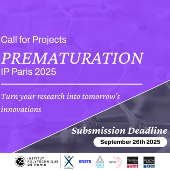 Appel à projets Prématuration IP Paris 2025 : Transformez votre recherche en innovation